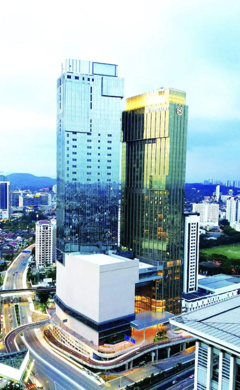 Marriot Putrajaya Aerial View